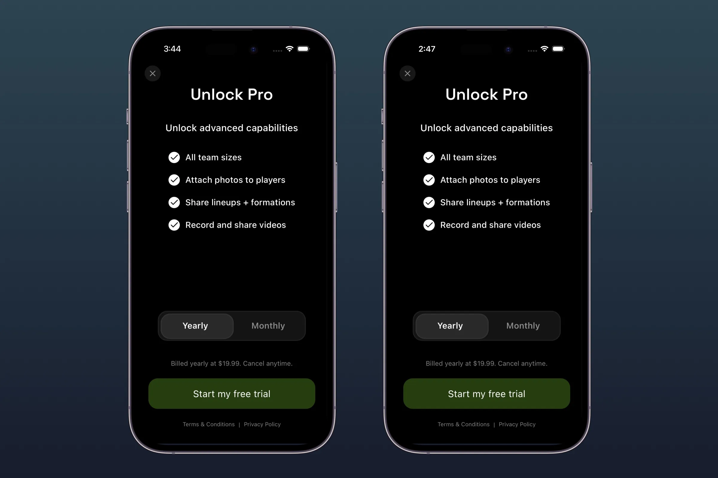 An A/A test, where you pit your existing paywall up against the same design built in Superwall.